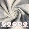 Check Tartan Fleece Blanket Throw Super Soft Lightweight Cosy Sofa Bed Picnic Grey Plaid Throw Blanket Gift 50x60 inch