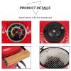 13in Round Ceramic Charcoal Grill XH